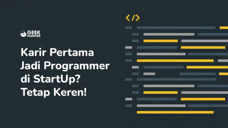 Jadi Programmer di Startup