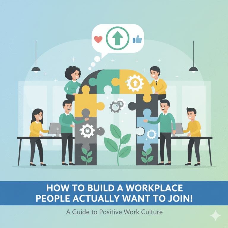 how to build a workplace people actually want to join