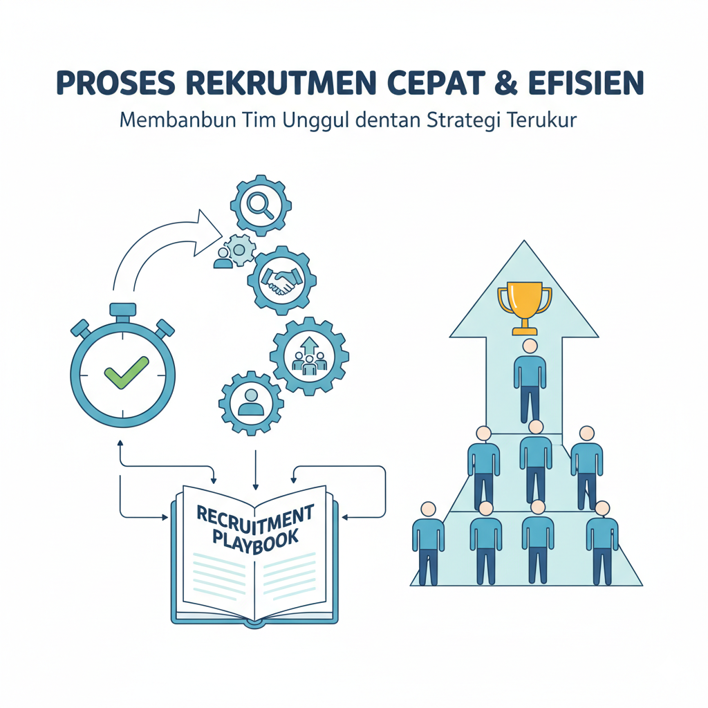 proses rekrutment cepat & efisien