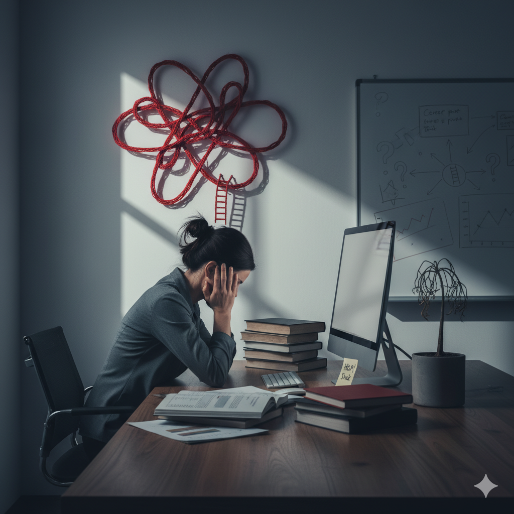 feeling stuck in advancing your career